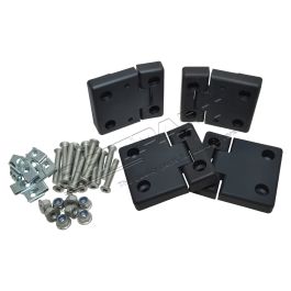 Hinge Kit - Anodised - Stainless fixings - Front Row Doors | Ser - Def